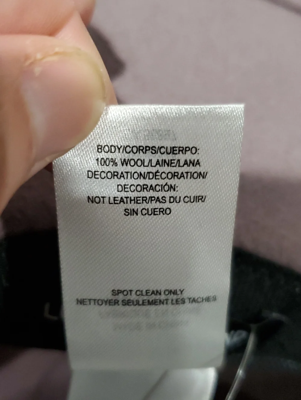 Lucky Brand 100% Wool Wide Brim Ranger Hat In Dusty Mauve